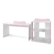 Lorelli Multi kombi ágy 190x72 - White Orchid Pink