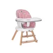 Lorelli Napoli forgatható etetőszék - Pink bears