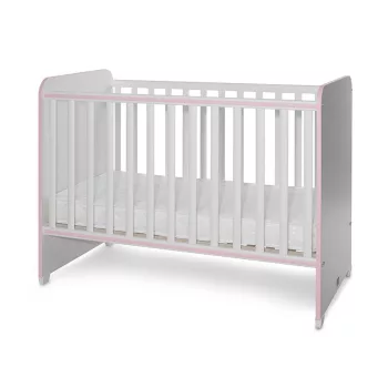   Lorelli Sweet Dream kiságy 60x120 - White Orchid Orchid Pink