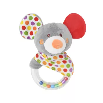 Lorelli Toys Plüss csörgő - Egér