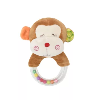 Lorelli Toys Plüss csörgő - Majom