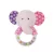 Lorelli Toys Plüss csörgő - Pink elefánt
