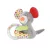 Lorelli Toys Plüss gyűrűs játék - Egér