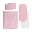 Lorelli ágynemű garnitúra mózeskosárba - Little Bear Pink