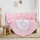 Lorelli Lilly ágynemű garnitúra 60x120 - Little Bear Pink