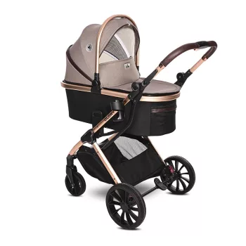   Lorelli Glory multifunkciós babakocsi + adapter - Pearl Beige