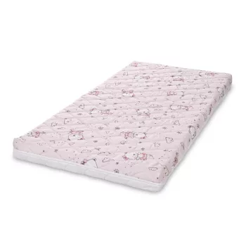   Lorelli Holiday kókusz/hab matrac 60x120x10 cm - Pink Ballerina Bear