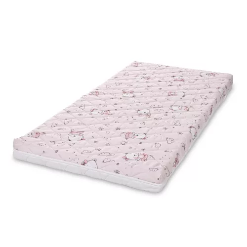 Lorelli Holiday kókusz/hab matrac 70x140x10 cm - Pink Ballerina Bear
