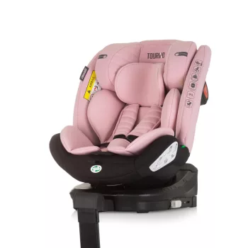   Chipolino Tourino 360 I-Size autósülés 40-150 cm - Flamingo