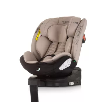   Chipolino Tourino 360 I-Size autósülés 40-150 cm - Macadamia