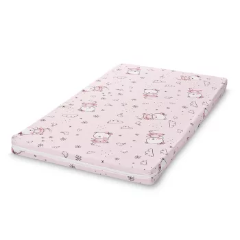   Lorelli Classic Habszivacs matrac 62x110x6 cm - Pink Ballerina Bear