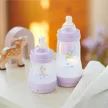 MAM Anti colic Matt cumisüveg 260ml lány