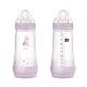 MAM Anti Colic Matt cumisüveg 320 ml lány