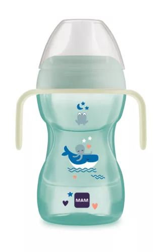 MAM Fun to Drink Night ivópohár 270 ml fiú