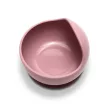 Lorelli szilikon tál tapadókoronggal - Deep Pink