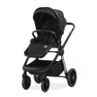 Lorelli Bianca 3az1-ben újszülött babakocsi Lorelli Aria Luxe hordozóval - Black (2 doboz)