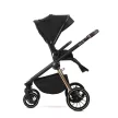 Lorelli Bianca 3az1-ben újszülött babakocsi Lorelli Aria Luxe hordozóval - Black (2 doboz)
