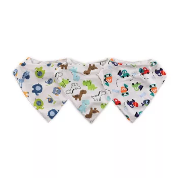 Baby Care nyálkendő szett 3 db-os - fiús