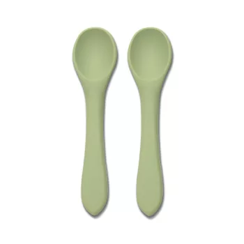 Lorelli Szilikon kanalak, 2 db - fresh green