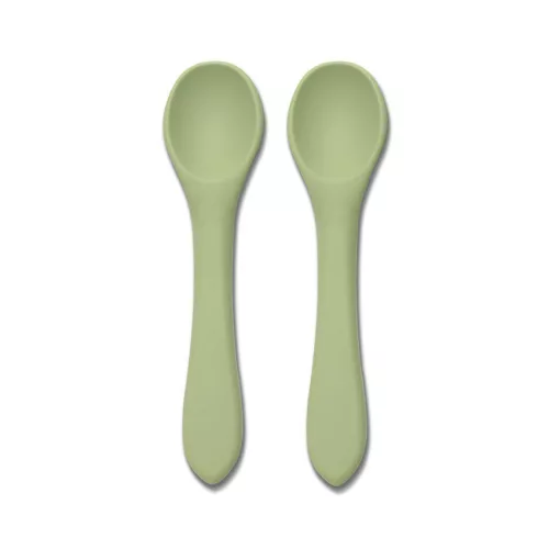 Lorelli Szilikon kanalak, 2 db - fresh green