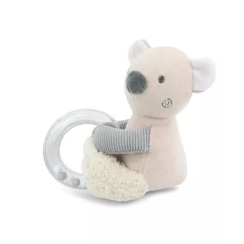 Lorelli Toys Plüss gyűrűs játék - Bézs Maci