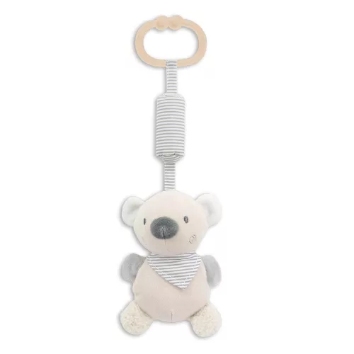 Lorelli Toys Campanula plüss babakocsi játék - Bézs Maci