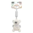Lorelli Toys Campanula plüss babakocsi játék - Bézs Maci
