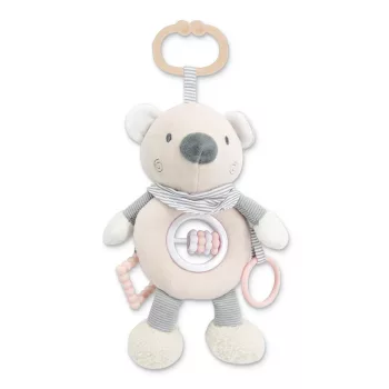 Lorelli Toys plüss csörgőjáték - Bézs Maci