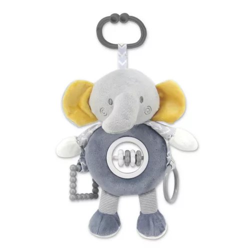 Lorelli Toys plüss csörgőjáték - Szürke Elefánt