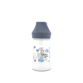 My Friend széles nyakú cumisüveg 250ml - Cameo Blue