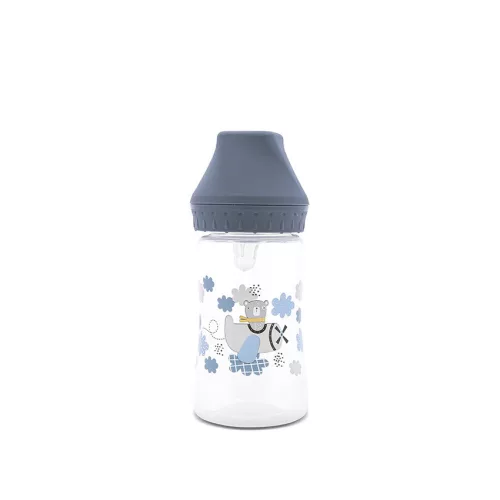 My Friend széles nyakú cumisüveg 250ml - Cameo Blue