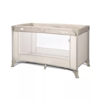 Lorelli Carina 1 fix utazóágy - Beige Stars