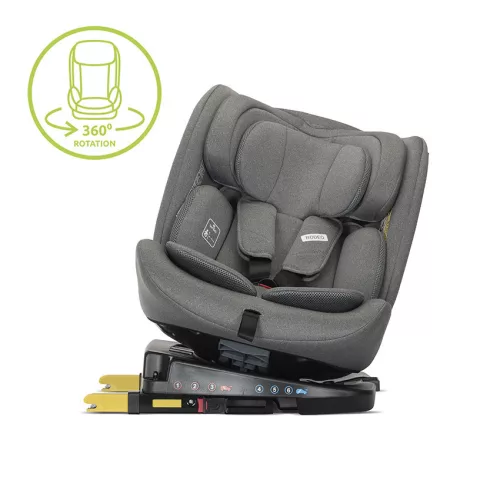 Lorelli Rodeo 360 isofix autósülés 40-150cm - Grey