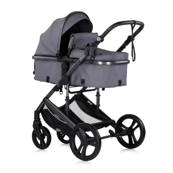   Chipolino Amore babakocsi mózessé alakítható sportrésszel - Cloud grey