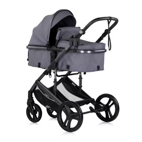 Chipolino Amore babakocsi mózessé alakítható sportrésszel - Cloud grey