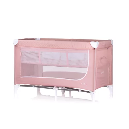 Chipolino Ariel multifunkciós utazóágy - Pink Marshmеllow