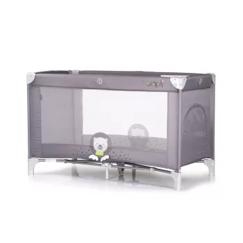 Chipolino Capri fix utazóágy - Bear grey