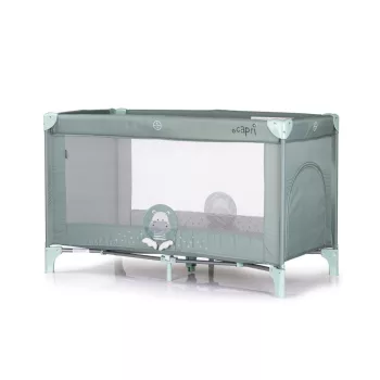 Chipolino Capri fix utazóágy - Hippo green