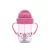 Baby Care szívószálas itató fogantyúval 275ml - Pink/Purple