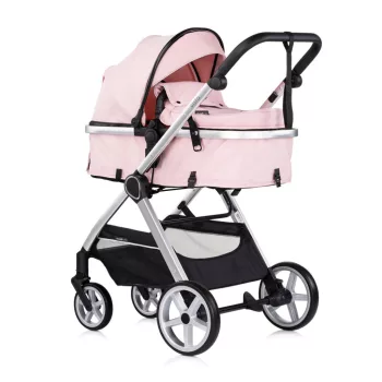   Chipolino Vista babakocsi 2:1-ben mózessé alakítható sportrésszel - Pink Marshmallow