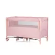 Chipolino Relax multifunkciós utazóágy - Pink Marshmellow Linen