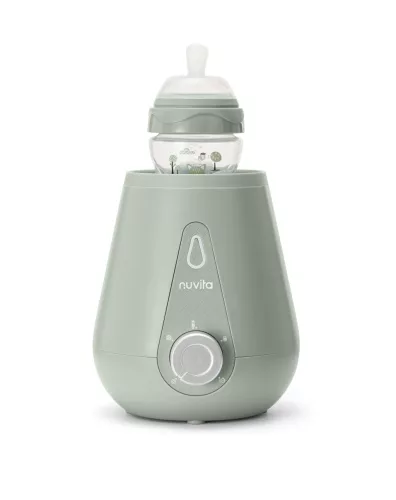 Nuvita Otthoni és autós cumisüveg melegítő - Sage Green 1165