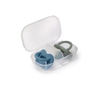   Nuvita Orthosoft Light 2db-os cumi szett 0+ - Powder Blue/Sage Green - 7052