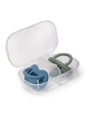 Nuvita Orthosoft Light 2db-os cumi szett 0+ - Powder Blue/Sage Green - 7052