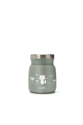 Nuvita ételtároló termosz 300ml - green 4471