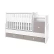 Lorelli Trend PLUS kombi ágy 70x165 - White String