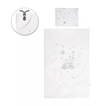   Lorelli 5 részes ágynemű garnitúra - Bear with Swing Blue