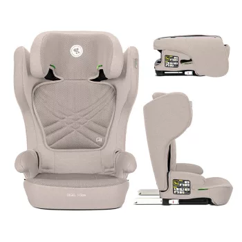   Lorelli Rigel 100-150 cm összecsukható isofix gyerekülés - Beige