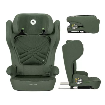   Lorelli Rigel 100-150 cm összecsukható isofix gyerekülés - Green