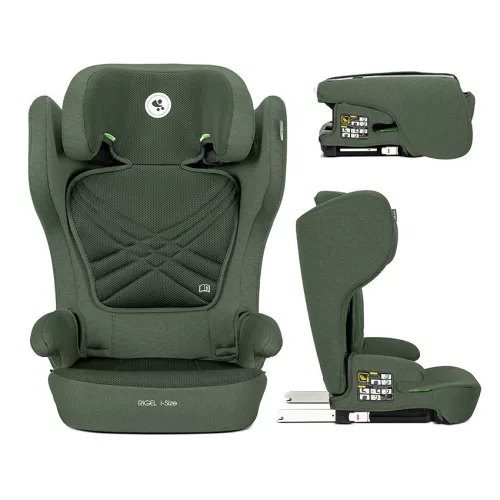 Lorelli Rigel 100-150 cm összecsukható isofix gyerekülés - Green